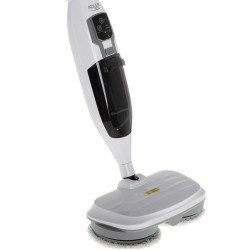 Mop cu aburi Adler AD 7052, 1300 W, 3 setari, 0.550 L, 2 capete rotative, 2 moduri de functionare, Incalzire rapida, Alb