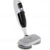 Mop cu aburi Adler AD 7052, 1300 W, 3 setari, 0.550 L, 2 capete rotative, 2 moduri de functionare, Incalzire rapida, Alb