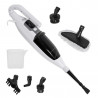 Mop cu aburi Adler AD 7052, 1300 W, 3 setari, 0.550 L, 2 capete rotative, 2 moduri de functionare, Incalzire rapida, Alb