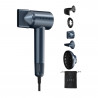 Uscător de păr AENO HD3 AHD0003, 1500W, Motor fără perii, 3 viteze, 5 niveluri, 68 dB, Afișaj LED, Albastru