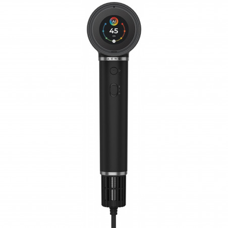 Uscător de păr AI AENO HD5 AHD0005B, 1500W, Motor fără perii, 2 viteze, 3 niveluri, 67 dB, Control vocal, Negru