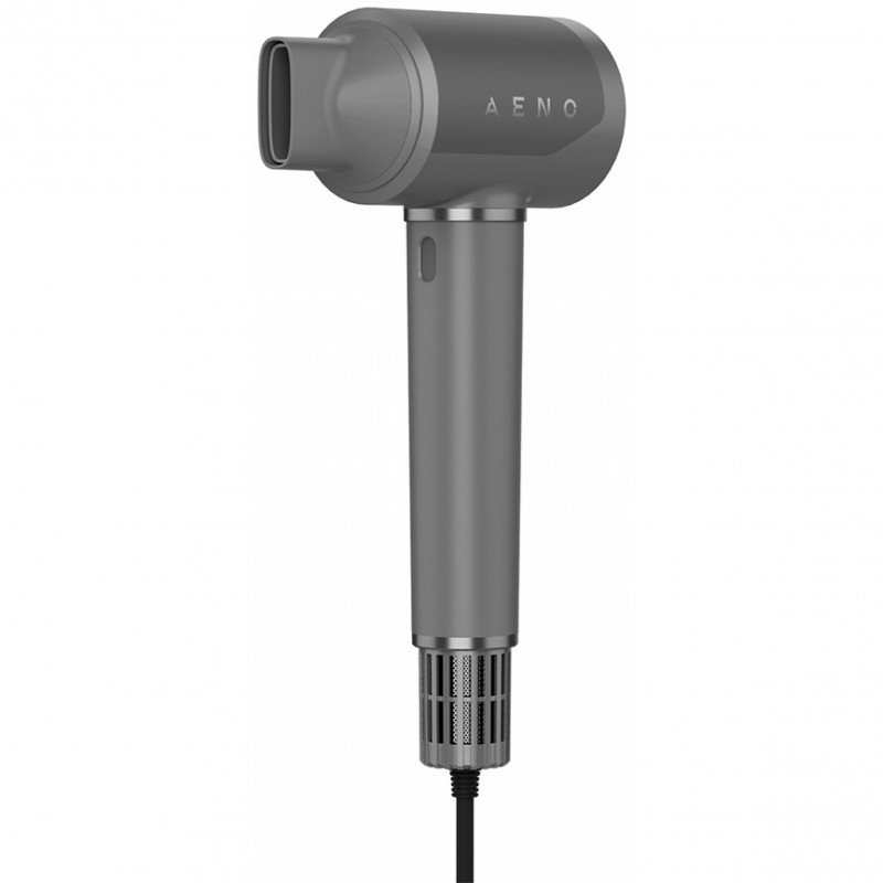 Uscator pentru par AI AENO HD5 AHD0005G, 1500W, Motor fara perii, 2 viteze, 3 trepte, 67 dB, Control vocal, Gri