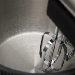 Mixer planetar Royalty Line cu bol RL-HM19015, 700W, 6 palete, 3 L, Turbo, 5 viteze, Negru/Inox