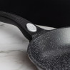 Mixer planetar Royalty Line RL-ES2014M Negru, 17 piese, Placare cu marmura, Inductie, Negru