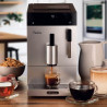 Espessor automat Ariete Diadema Automatica 1452/00, 1350W, 1,5 L, Rasnita incorporata, 19 bar, Afisaj tactil, Spumare lapte, Negru