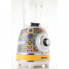 Blender Ariete Positano 0583/0P, 1000W, 1.5 L, 4 viteze + PULSE, Zdrobire gheata, Alb/Galben