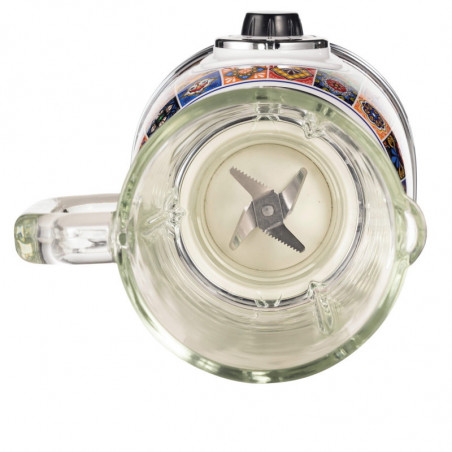 Blender Ariete Positano 0583/0P, 1000W, 1.5 L, 4 viteze + PULSE, Zdrobire gheata, Alb/Galben