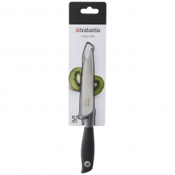 Cuțit Brabantia Tasty+ 1001165, 13.3 cm, Oțel călit, Rezistent la zgârieturi și coroziune, Gri închis