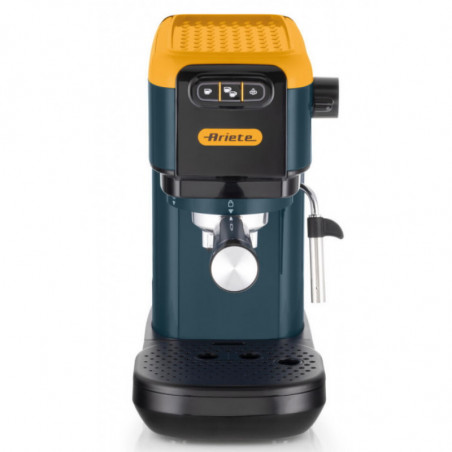 Espressor de cafea Ariete ESPRESSO COLOR 1399/16, 1300W, 15 bar, 1.1 L, Cafea macinata si ESE, Galben
