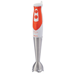 Blender manual Ariete PIMMY 0887, 700W, Turbo, Tehnologie TRIBLADE, Alb/Portocaliu