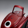 Aspirator Ariete SMART 2735/10, 700W, 2.5 l, Indicator sac plin, Bordeaux/negru