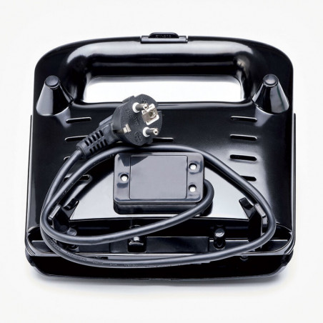 Sandwich maker Ariete TOAST AND GRILL COMPACT 1980/00, 750W, Acoperire antiaderenta, Indicatoare, Negru/Gri