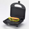 Sandwich maker Ariete TOAST AND GRILL EASY 1980/00, 750W, Indicatori, Negru/Gri