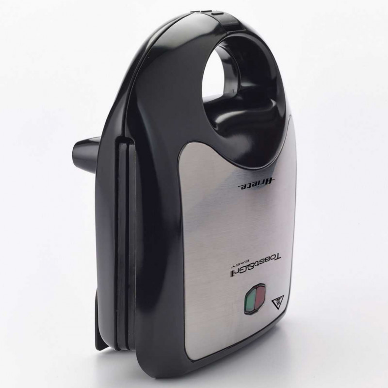 Sandwich maker Ariete TOAST AND GRILL EASY 1980/00, 750W, Indicatori, Negru/Gri