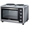 Cuptor electric cu 2 plite Ariete Bon Cuisine 995, 1500W, 40 L, Timer, 4 trepte de coacere, Inox