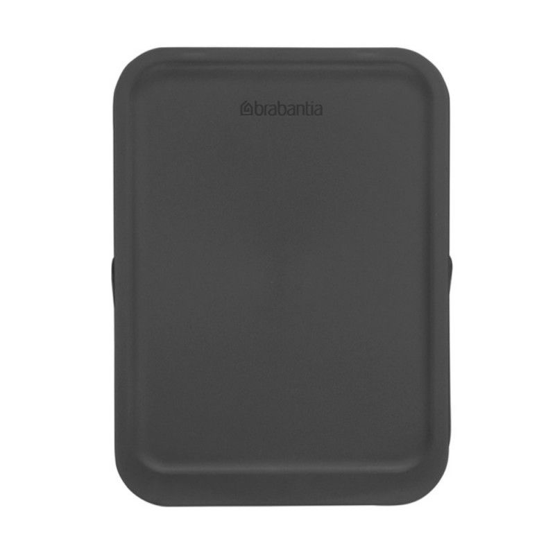 Cos de gunoi colectare selectiva Brabantia Sort&Go 1003237, 25 L, Maner, Montabil pe perete, Gri inchis