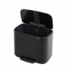 Cos de gunoi cu pedala Brabantia Bo Pedal 1000236, 36 L, Inchidere lina, Baza antiderapanta, Rezistent la amprente, Negru