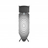 Masa de calcat Brabantia C 1003375, 124x45 cm, 7 pozitii de reglare, Suport generator de abur, Gri / Alb