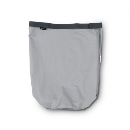 Sac pentru cos de rufe Brabantia 90300187, 50-60 L, Lavabil, Bumbac, Gri