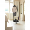 Accesoriu pentru calcarea cu aburi pe verticala Brabantia Linn 1008936, Instalare usoara, Reglabil, Negru