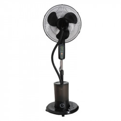Ventilator cu ceata de apa Oliver Voltz OV51760K16M, 85W, 3.5 L, 3 viteze, Temporizator, Telecomanda, Negru