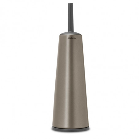 Perie pentru toaleta Brabantia ReNew 90300307, 42 cm, Design discret, Gri