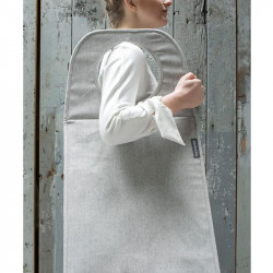 Cos de rufe Brabantia 1001093, 55 L, Fund solid si detasabil, Manere magnetice, Gri