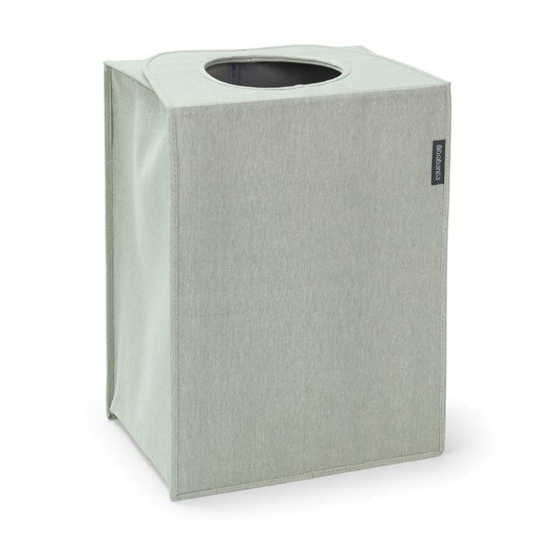 Cos de rufe Brabantia 1001095, 55 L, Fund solid si detasabil, Manere magnetice, Verde