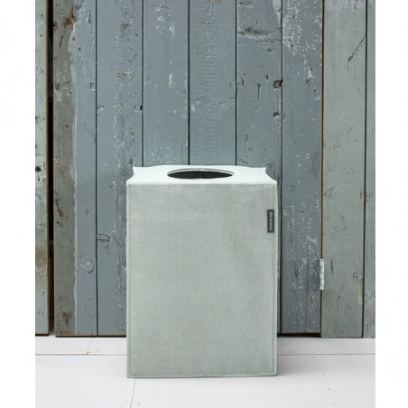 Cos de rufe Brabantia 1001095, 55 L, Fund solid si detasabil, Manere magnetice, Verde