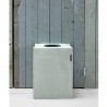 Cos de rufe Brabantia 1001095, 55 L, Fund solid si detasabil, Manere magnetice, Verde
