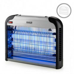 Lampa UVA pentru insecte Muhler MIK-60 1003953, 30W, 60 m², Sigura pentru oameni si animale, Tava detasabila, Negru/gri