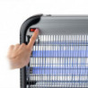 Lampa UVA pentru insecte Muhler MIK-100 1003954, 40W, 100 m², Sigura pentru oameni si animale, Functionare silentioasa, Negru/gri