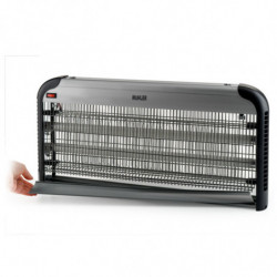 Lampa UVA pentru insecte Muhler MIK-100 1003954, 40W, 100 m², Sigura pentru oameni si animale, Functionare silentioasa, Negru/gri