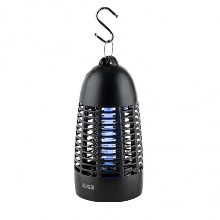Lampa UVA pentru insecte Muhler MIK-30 1003955, 4W, 20 m², Sigura pentru oameni si animale, Negru