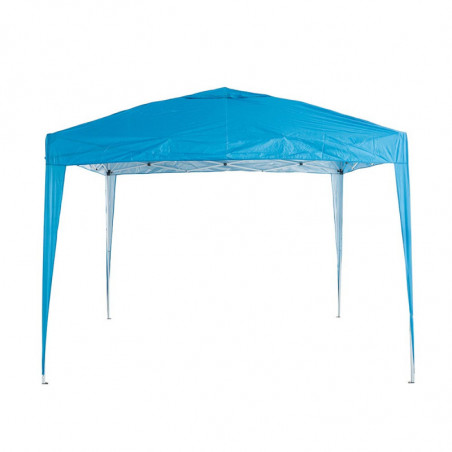 Cort pliabil Muhler 1006066, 3x3 m, 2.4 m inaltime, POP UP, Albastru
