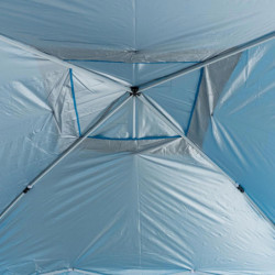 Cort pliabil Muhler 1006066, 3x3 m, 2.4 m inaltime, POP UP, Albastru