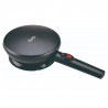 Tigaie electrica pentru clatite Oliver Voltz OV51323B, 800W, Termostat, Indicator luminos, Acoperire neaderenta, Negru