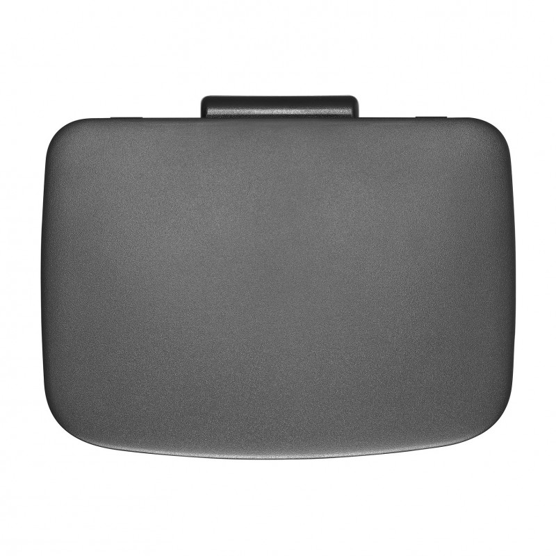 Cos de rufe Brabantia Bo Small 1006635, 12 L, Deschidere silentioasa si lina, Baza antiderapanta, Negru