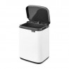 Cos de gunoi Brabantia Bo Small 1006621, 4 L, Deschidere lina si silentioasa, Baza antiderapanta, Alb