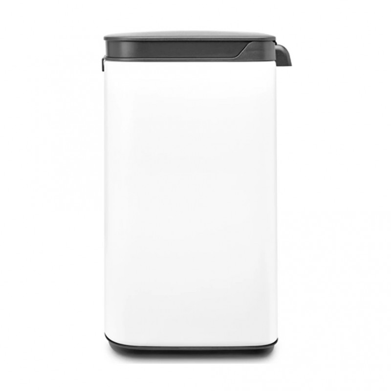 Cos de gunoi Brabantia Bo Small 1006621, 4 L, Deschidere lina si silentioasa, Baza antiderapanta, Alb