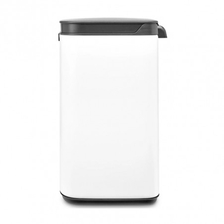 Cos de gunoi Brabantia Bo Small 1006621, 4 L, Deschidere lina si silentioasa, Baza antiderapanta, Alb