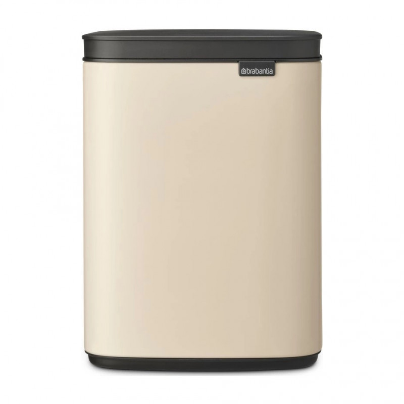 Cos de gunoi Brabantia Bo Small 1008865, 4 L, Deschidere lina si silentioasa, Baza antiderapanta, Bej