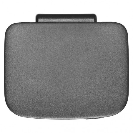 Cos de gunoi Brabantia Bo Small 1008866, 4 L, Deschidere lina si silentioasa, Baza antiderapanta, Acoperire minerala, Gri inchis