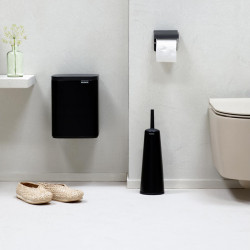 Cos de gunoi Brabantia Bo Small 1006629, 7 L, Deschidere lina si silentioasa, Baza antiderapanta, Negru