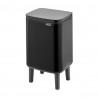 Cos de gunoi Brabantia Bo Small Hi 1006641, 4 L, Deschidere lina si silentioasa, Baza antiderapanta, Negru
