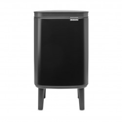 Cos de gunoi Brabantia Bo Small Hi 1006641, 4 L, Deschidere lina si silentioasa, Baza antiderapanta, Negru