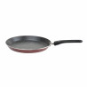 Tigaie pentru clatite Rosberg R51322G26, 26 cm, Finisaj marmura, Inductie, Bordeaux/Negru