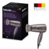 Uscător de păr Beurer HC 17, 1300 W, 2 viteze, 2 niveluri, Mâner pliabil, Duză subțire, Concentrator, Gri
