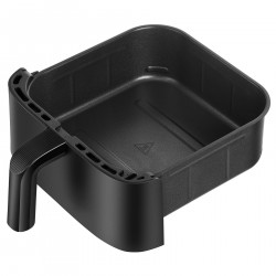 Cosori Double Hot Air Fryer CAF-DC121 Turbo Tower, 2630W, 4.3/6.5 L, 7 programe, 30-230C, control tactil, cronometru, pereți reci, negru