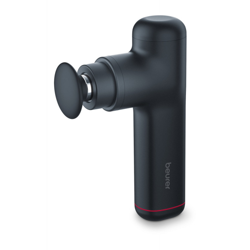 Aparat de masaj muscular Beurer MG 79, 3 trepete de intensitate, Lumini LED, Autonomie baterie 3 h, Negru/Gri